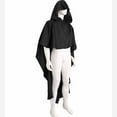 thumbnail image 2 of Guardurnaity Capa con capucha de caballero medieval de Halloween, para adultos, capa de monje para actuaciones escénicas, cosplay, capa de Abrigos y chamarras blanco, 2 of 6