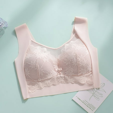

Kiplyki Sports Bras Womens Wholesale Lace Bra Wire Free Underwear One-Piece Bra Everyday Underwear