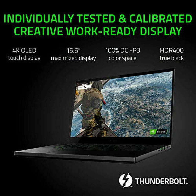 Razer Blade 15 Base Gaming Laptop 2020: Intel Core i7-10750H 6
