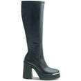 thumbnail image 2 of Wild Pair Womens Killian Faux leather Side Zip Knee-High Boots, 2 of 3