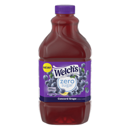 2X - Welch's Zero Sugar Concord Grape Juice Drink