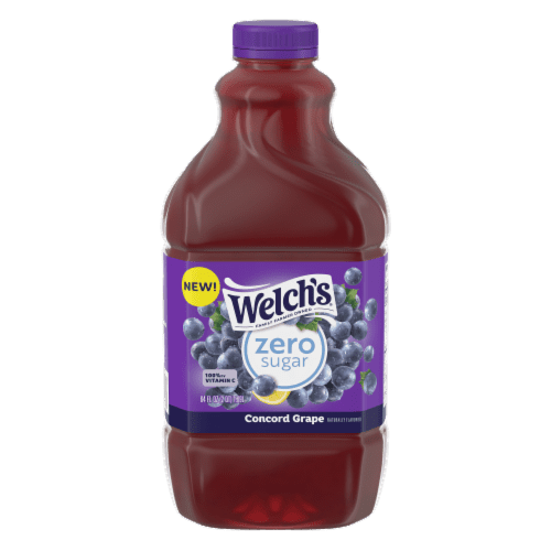 2X - Welch's Zero Sugar Concord Grape Juice Drink