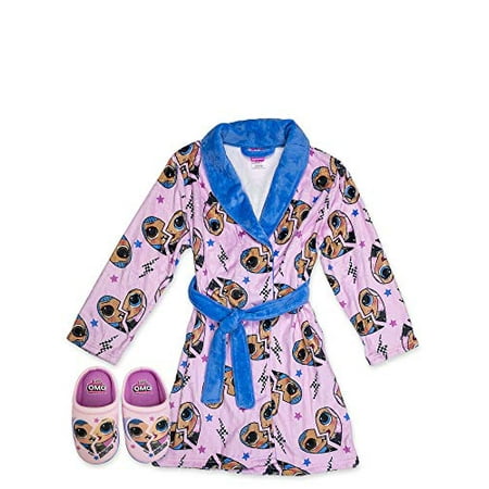 Girls lol dressing gown hotsell