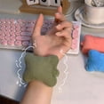 thumbnail image 4 of Visland Wearable Mouse Wrist Rest Keyboard Wrist Support Cushion with Elastic Band Laptop Computer Gaming Typing Pain Relief Wrist Pad Plush Pillow, 4 of 8