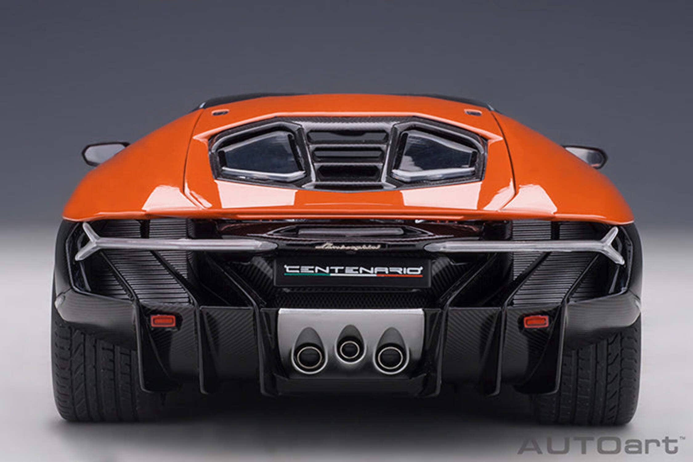 Lamborghini Centenario Arancio Argos Pearl Orange with Carbon Top