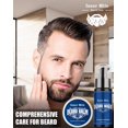 thumbnail image 5 of Beard Growth Kit - Beard Kit with Beard Roller, Beard Growth Oil, Beard Wash, Beard Balm, Beard Brush, Comb, Shaving Scissors, Bag, eBook, Birthday Gifts for Father Boyfriends Dad Men Him, 5 of 7