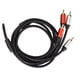 thumbnail image 4 of Cable RCA Bling Bling cable de extensión RCA chapado en oro, 4 of 12