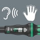 thumbnail image 3 of Llave de carraca reversible de 1/4" Click-Torque de Wera (escala NM), 3 of 9