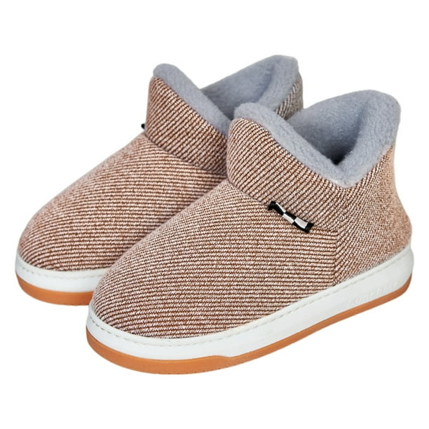 Zapatos cómodos para casa bkgsahlfda (Café 39-40 (tallas 37-38))
