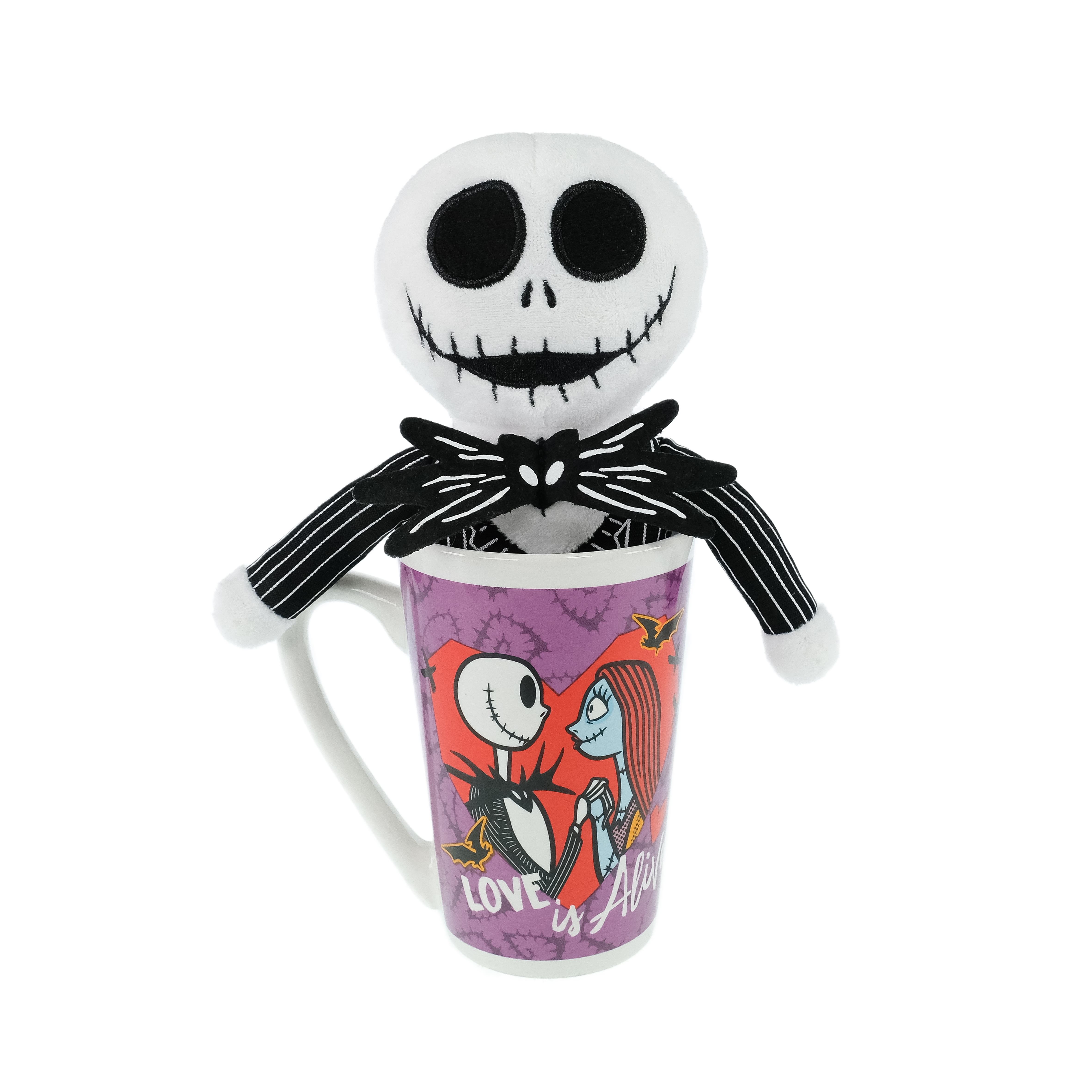 Disney, The Nightmare Before Christmas, Jack Skellington Valentine Plush In  A Latte Mug. 15 Oz , Ceramic, Multi-Color, Valentines' Day Gift -  Walmart.com