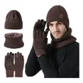 thumbnail image 1 of Set Conjunto Bufanda,gorro Y Guantes Tejidos Hombre Mujer, 1 of 8