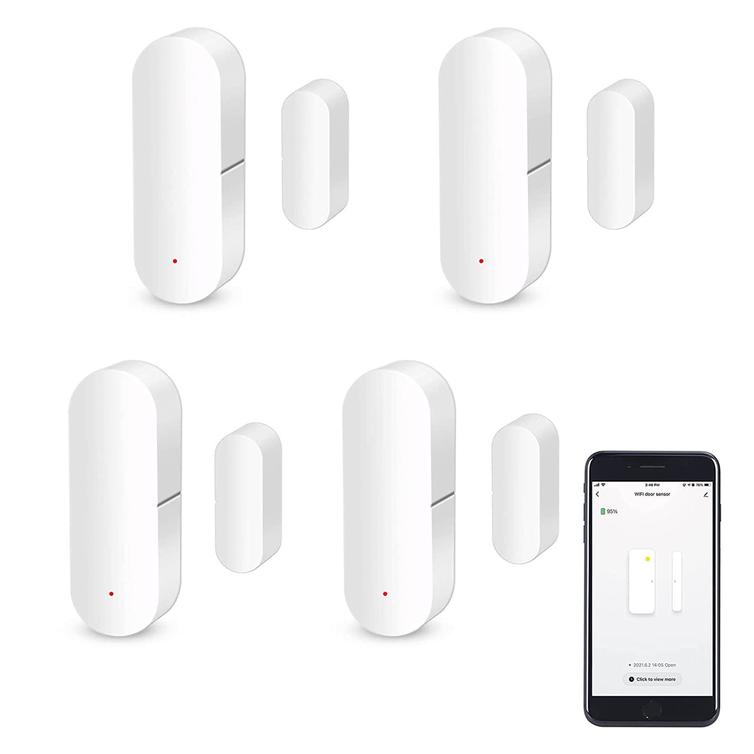 Door Alarm Door Chime, Window Alarm Sensors for Home Security Kids