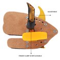 thumbnail image 4 of Pestaña de Dedo de Tiro con Arco Equipo de Protección de Dedo de aleación de Aluminio de Cuero Genuino para Competitiva de Arco Recurvo ANGGREK  Otros, 4 of 8