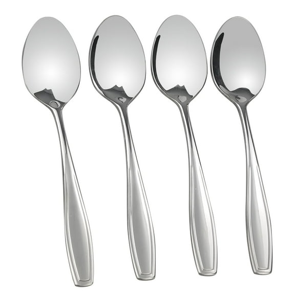 Pekky Stainless Steel Dessert Spoon Set, 12 Pieces/6.7-INCH Small Spoons