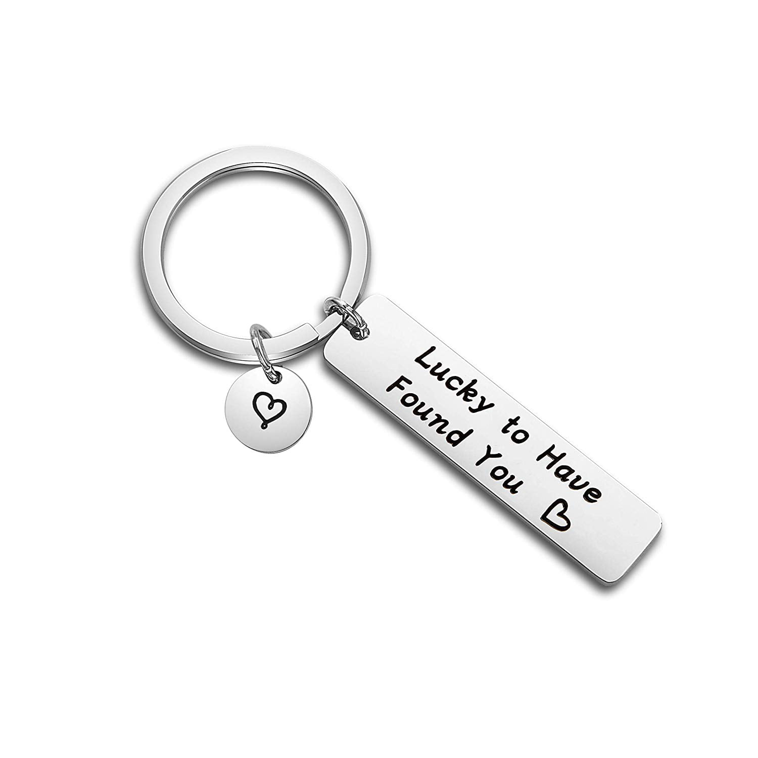 Anniversary Gift For Love - Couple Keychain - Boyfriend Anniversary Gift -  Couple Date Keychain - VivaGifts