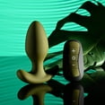 thumbnail image 1 of Selopa The Colonel Vibrating Silicone Anal Plug with Remote Control, Green, 1 of 8