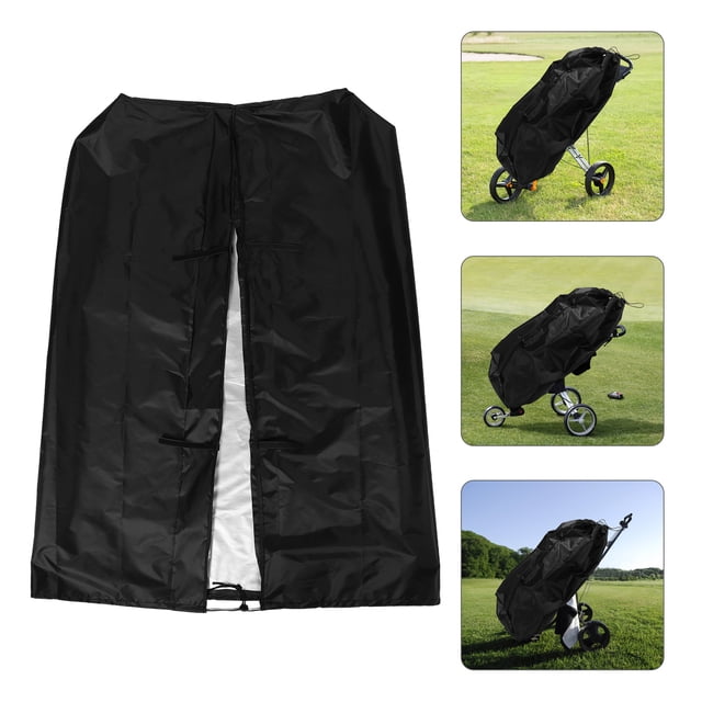 OUNONA Housse de Sac de Golf Portable Noire Imperméable pour Rangement de Voyage et Protection de Club