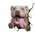 thumbnail image 1 of Pegatinas de pared de animales, todo tipo de pegatinas de cachorros, pegatinas electrostáticas creativas para ventanas de automóviles con agujeros, 1 of 1