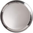 thumbnail image 1 of Qucyy 16 Inch Round Stainless Steel Serving Tray Silver, 1 of 4