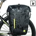 thumbnail image 1 of maskred Waterproof Bike Bag 25L Bike Bag Cargo Rack Saddle Bag Shoulder Bag Black Green, 1 of 6
