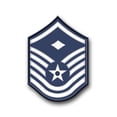 thumbnail image 1 of 3.8 Inch Air Force Master Sergeant Vinyl Transfer Decal, 1 of 1
