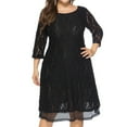thumbnail image 4 of Robes pour Filles Mode Féminine Robe Longue en Dentelle Ajourée Robe de Soirée Robe de Fête en Liquidation, 4 of 7