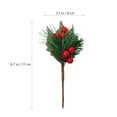 thumbnail image 2 of NUOLUX 1Jgo Artificial Simulated Berry Bouquet Plastic Multicolor for Home and Holiday Decor, 2 of 6