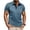 CD04_Blue, variant on Resicozy Men's Polo Shirts Short Sleeve Buttons Golf Classic Fit Casual Fashion Solid Color T-Shirt with Pockets White M
