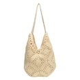 thumbnail image 3 of ibiyuan Shoulder Bag For Women Sunflower Print Handwoven Large Capacity Shoulder Tote Bag for Women, Stylish Daily Work Picnic Casual Handbag Birthday Gifts, 3 of 7