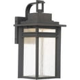 thumbnail image 2 of Quoizel Beacon Medium LED Wall Lantern in Stone Black, 2 of 5
