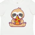 thumbnail image 4 of Inktastic Sloth Pizza Boys or Girls Toddler T-Shirt, 4 of 5