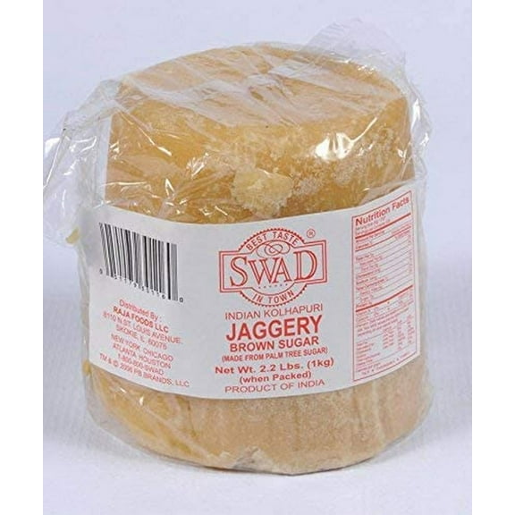 Laxmi Jaggery (Gur) 1.1 Lbs Fresh Unflavored Cone