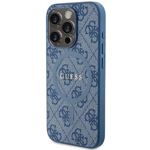Custodia GUESS Per IPhone 15 - Stile Metal Logo, Protezione Elegante E Robusta