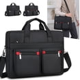 thumbnail image 7 of Mens Nylon Messenger Bag Laptop Sling Bag Business Work Commuter Crossbody Chest Pack for Office Use,Professional Meeting,Business Trip,Daily Carry and Holiday Travel Companion with Adjustable Strap, 7 of 7