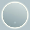 thumbnail image 5 of Eva 36x36 Round Perimeter Lighted Mirror with Memory Dimmer and Defogger, 5 of 9