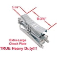 thumbnail image 4 of PTR0029 Heavy Duty RV Tire Wheel Chock Stabilizer with Rotatable Sides Drill Adjusted for Camper Motorhome and Travel Trailer with Wrench and Socket, 2PK, 4 of 8