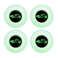thumbnail image 1 of Set of 4 Vehicle Shock Absorber Pads, Three-Layer Buffer Design to Quiet Squeaks and Rattles, Protects Car Paint from Daily Dings and Scratches(Black,4pcs), 1 of 8
