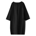 thumbnail image 4 of Pompotops Veste en Peluche Décontractée Mode Ample Manches Longues avec Poches et Boutons pour Femmes, 4 of 5