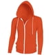 thumbnail image 5 of SUDADERAS CON CAPUCHA CHIC PARA HOMBRE, MANGAS LARGAS, CON CREMALLERA, SUÉTER DE PUNTO, CHAQUETAS NARANJA M, 5 of 6