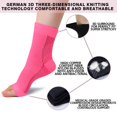 thumbnail image 4 of 4 Pairs Open Toe Adjustable Ankle Brace Compression Sleeves with Arch Support for Women & Men , Relief for Swelling, Plantar Fasciitis, and Sprains – Step into Comfort and Stability, 4 of 7