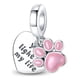 thumbnail image 1 of HUELLA ROSA Y CORAZON MINI, 1 of 1