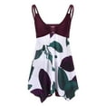 thumbnail image 4 of Aayomet Maillot de Bain pour Femmes Style Tankini (Vin, XXXXXL), 4 of 4