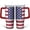 Flag, variant on 30oz American Flag 4th of July Tumbler with Handle and Straw, Gifts For Memorial Day Veterans day Independence day, Patriots Coffee Mug Water Bottle, Labor Day Stainless Steel Insulated Cup