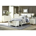 thumbnail image 2 of A-America Northlake King Panel Bed, White Linen, 2 of 4