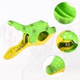 thumbnail image 2 of Unique Bargains 4 Pcs Crocodile ABS Metal Clothespins for Clothes Craft Pictures Party Green Yellow, 2 of 6