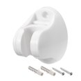 thumbnail image 1 of Soporte de ducha de mano ajustable de ABS blanco de 70x50x56mm, 1 of 5
