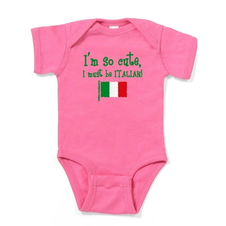 

CafePress - So Cute Italian - Cute Infant Bodysuit Baby Romper