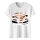 thumbnail image 5 of Camisetas de Cuello de la Tripulación de Manga Corta para las Mujeres Divertida Impresión Gráfica Camiseta Humor Tee para el Uso Informal, 5 of 6
