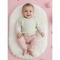 thumbnail image 5 of Rovasas Baby Knit Sweaters Long Sleeve Round Neck Solid Color Pullovers, 5 of 9