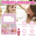 thumbnail image 2 of Boîte de Beauté Mode Maquillage pour Enfants Boîte de Maquillage pour Enfants Ensemble de Cosmétiques pour Enfants Jouets de Maison de Jeu pour Filles, 2 of 8